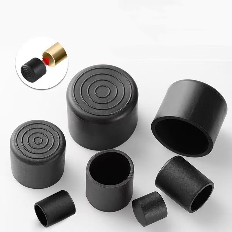 Furniture Hardware Feet - 8/10/12/14/16/20/25/30-120mm Rotonda In Gomma Gamba Della