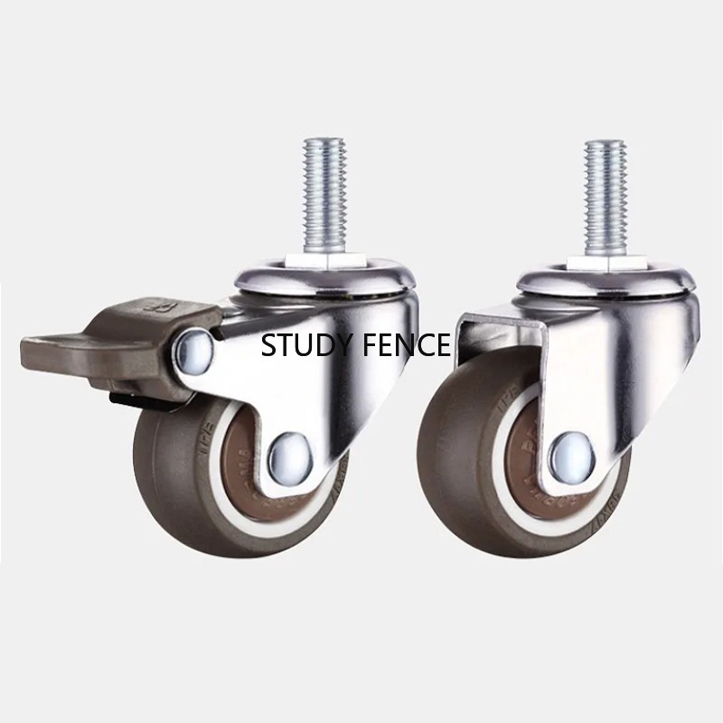 Office Furniture Hardware - 4 pezzi di ruote per mobili