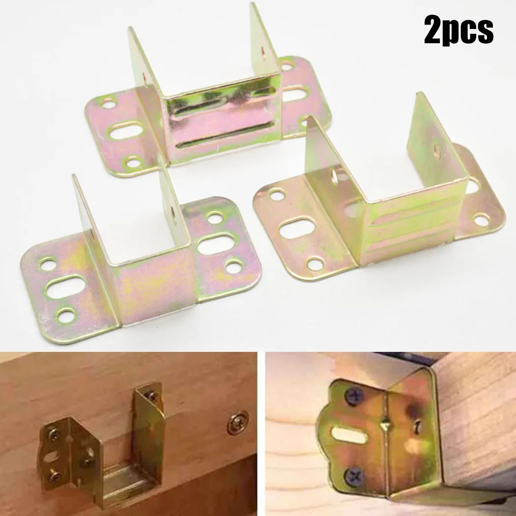 Furniture Hardware Connectors - 2 pezzi staffa per letto in