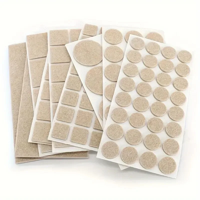 Furniture Hardware Feet - Cuscinetti autoadesivi in feltro per mobili,