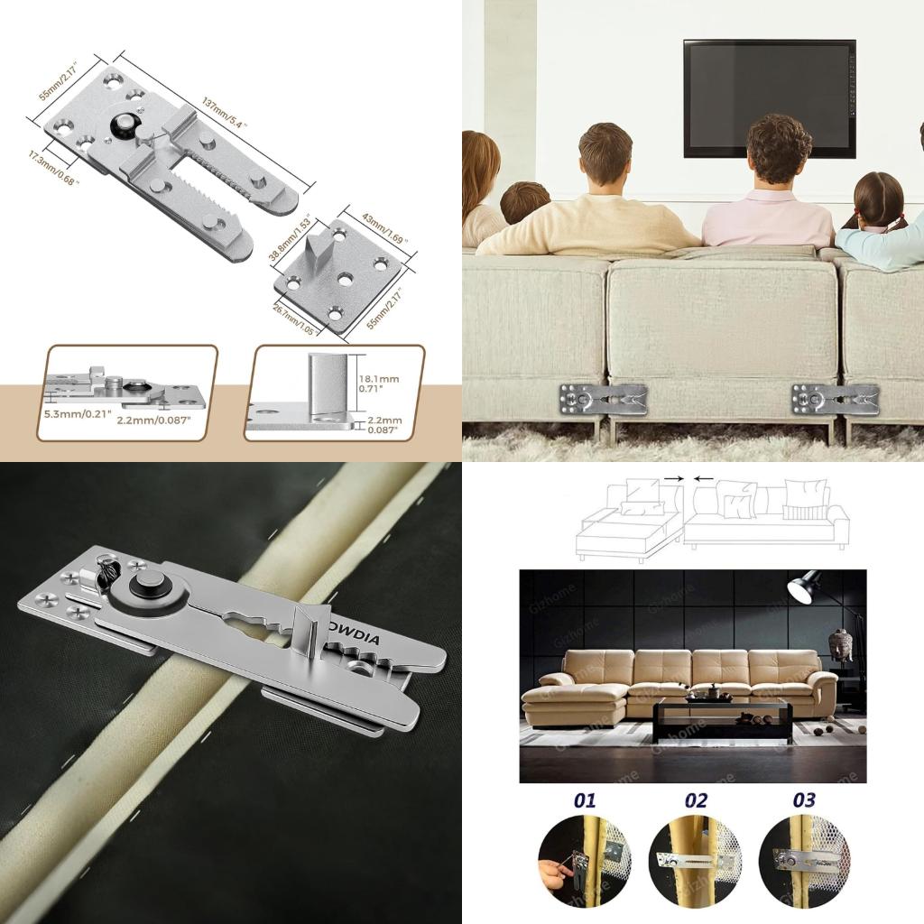 Furniture Interlocking Hardware - Parti del connettore per divano componibile