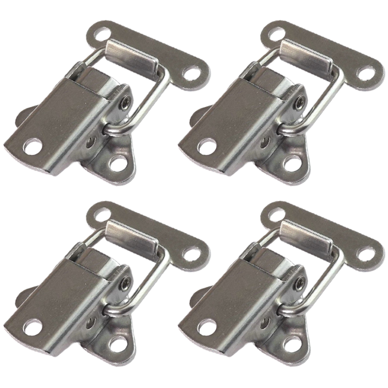 Furniture Hardware Latch - 1/4 pezzi in acciaio inossidabile mini