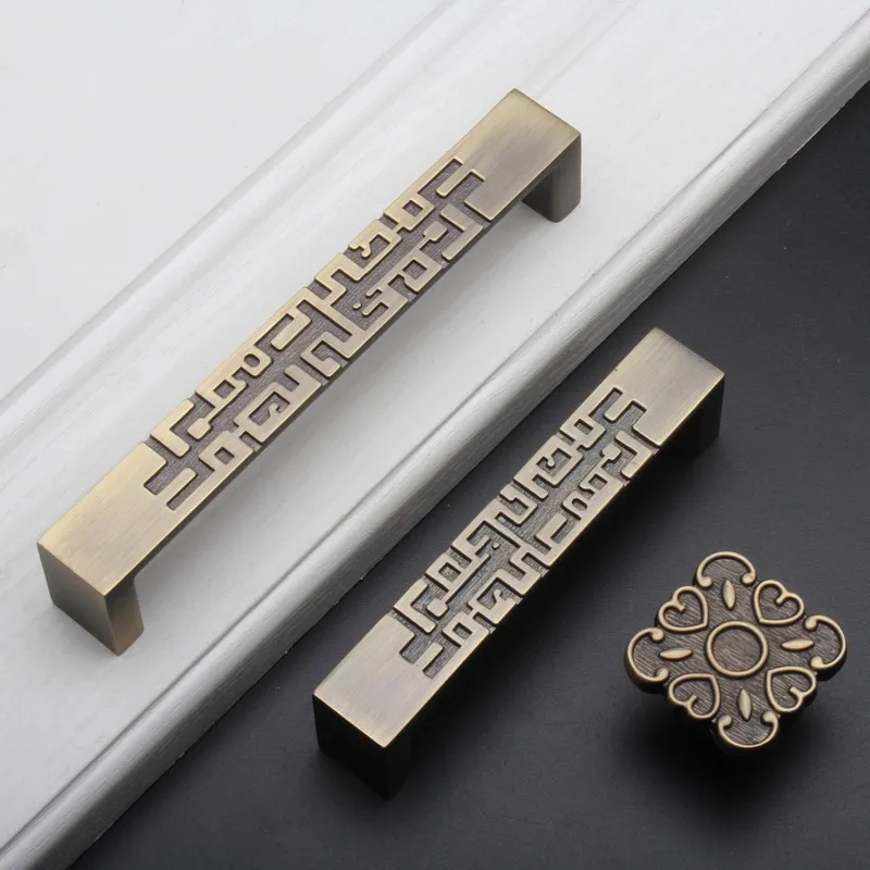 Unique Furniture Hardware - 2 pezzi Maniglia per cassetto in