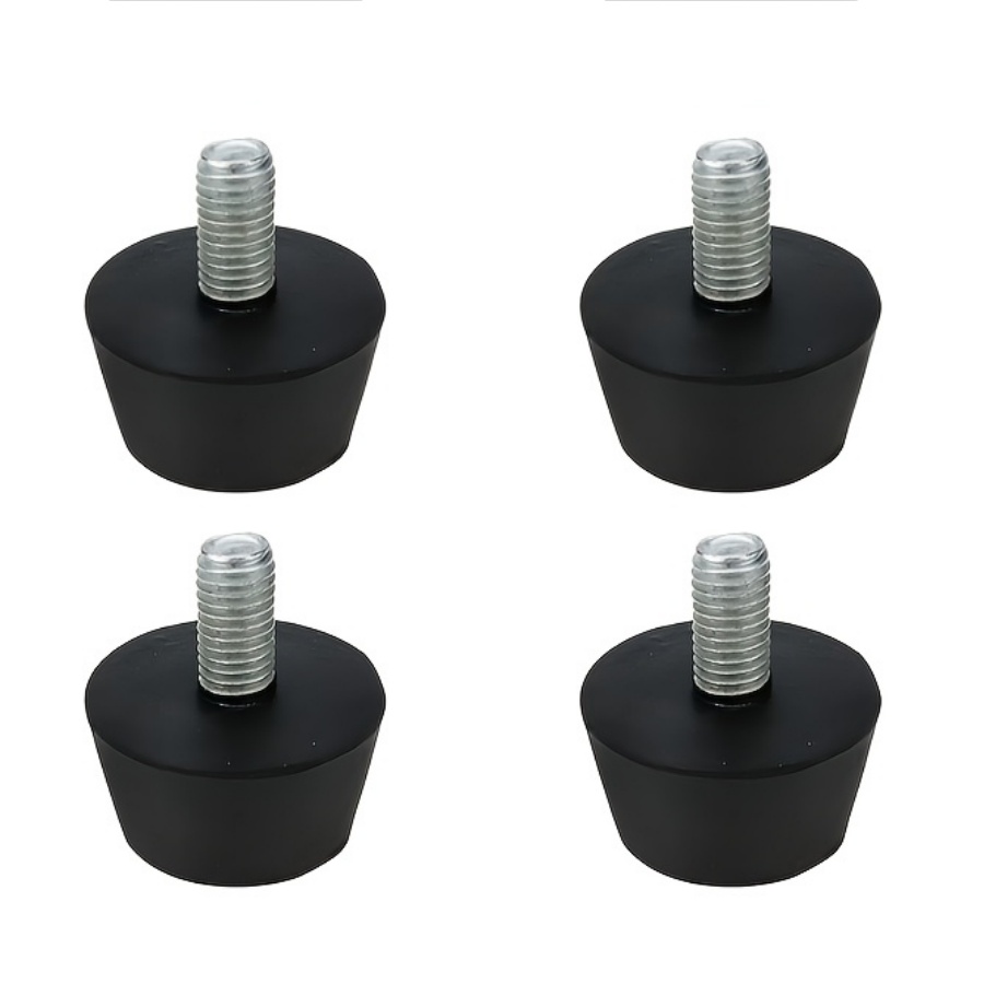 Furniture Hardware Feet - 4 pezzi di piedini regolabili in