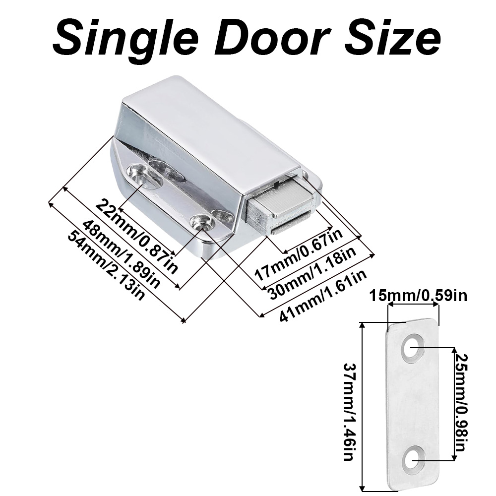 Chiusure magnetiche per armadi - Furniture Hardware Latch recensione e prezzo
