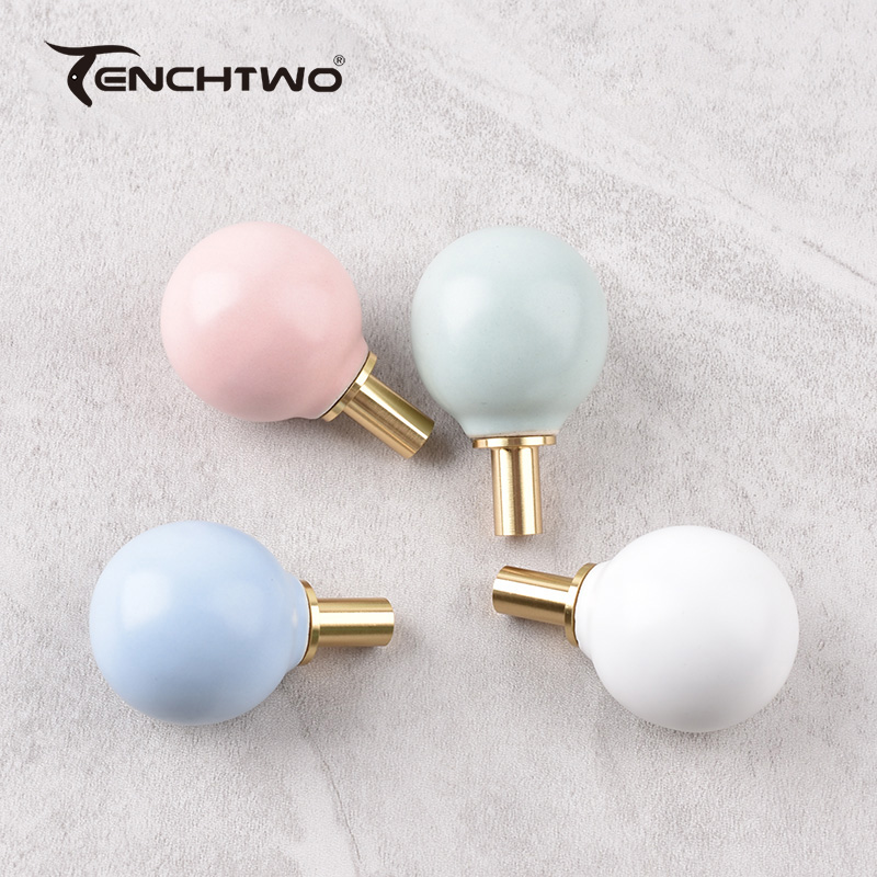 Gancio rotondo in ceramica gan - Furniture Hardware Kit recensione e prezzo