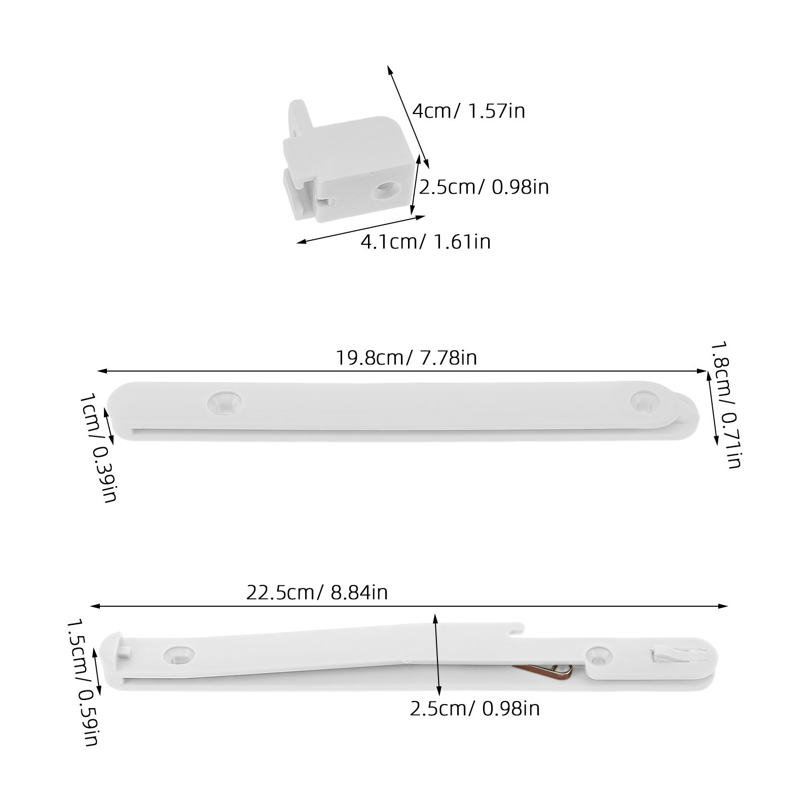2 set di connettori per sponde - Furniture Hardware Connectors recensione e prezzo