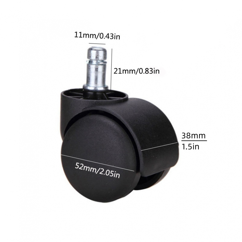 1/2 pz sedia ruota mobili Cast - Office Furniture Hardware recensione e prezzo