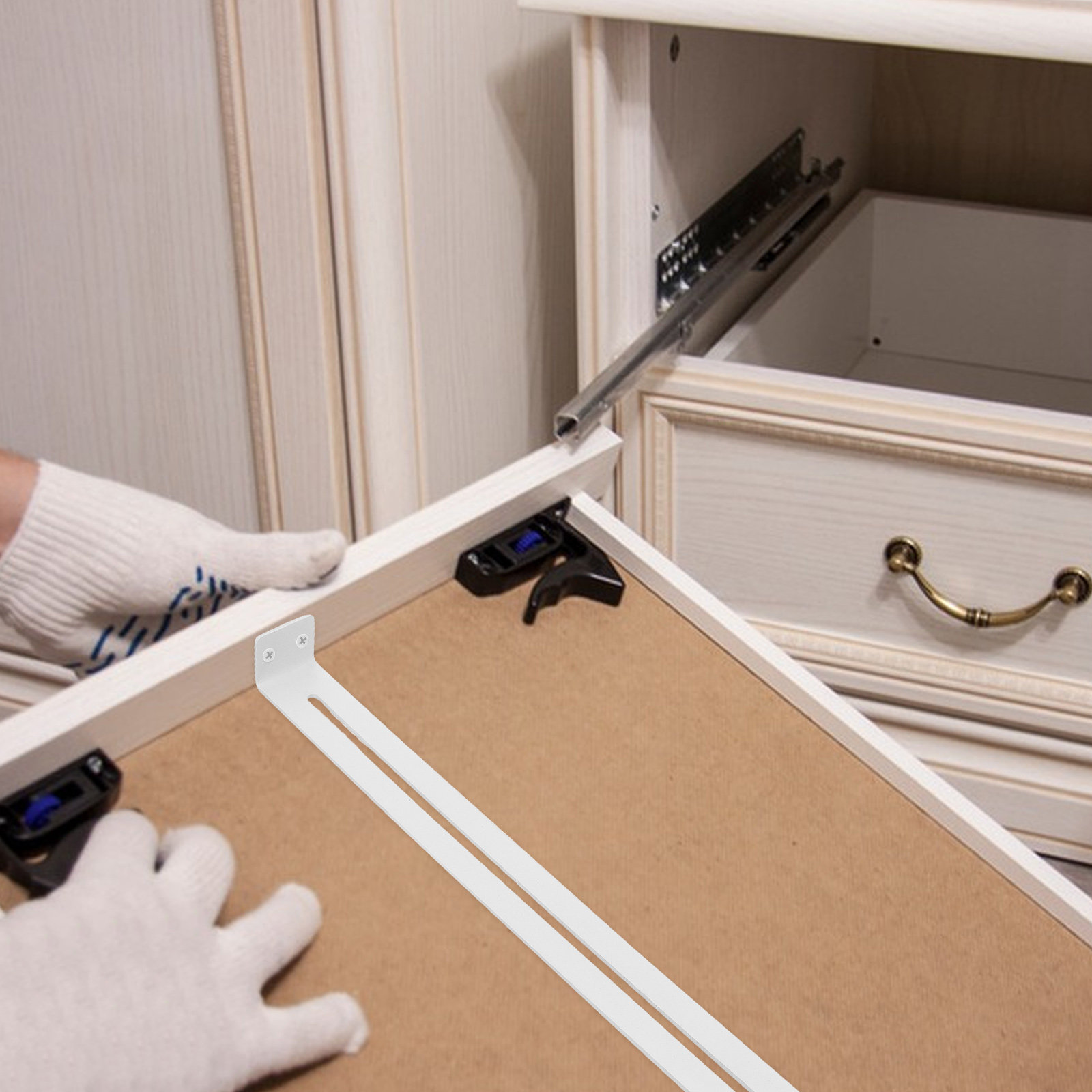 Kit di 2 Staffe di Supporto pe - Furniture Hardware Kit recensione e prezzo