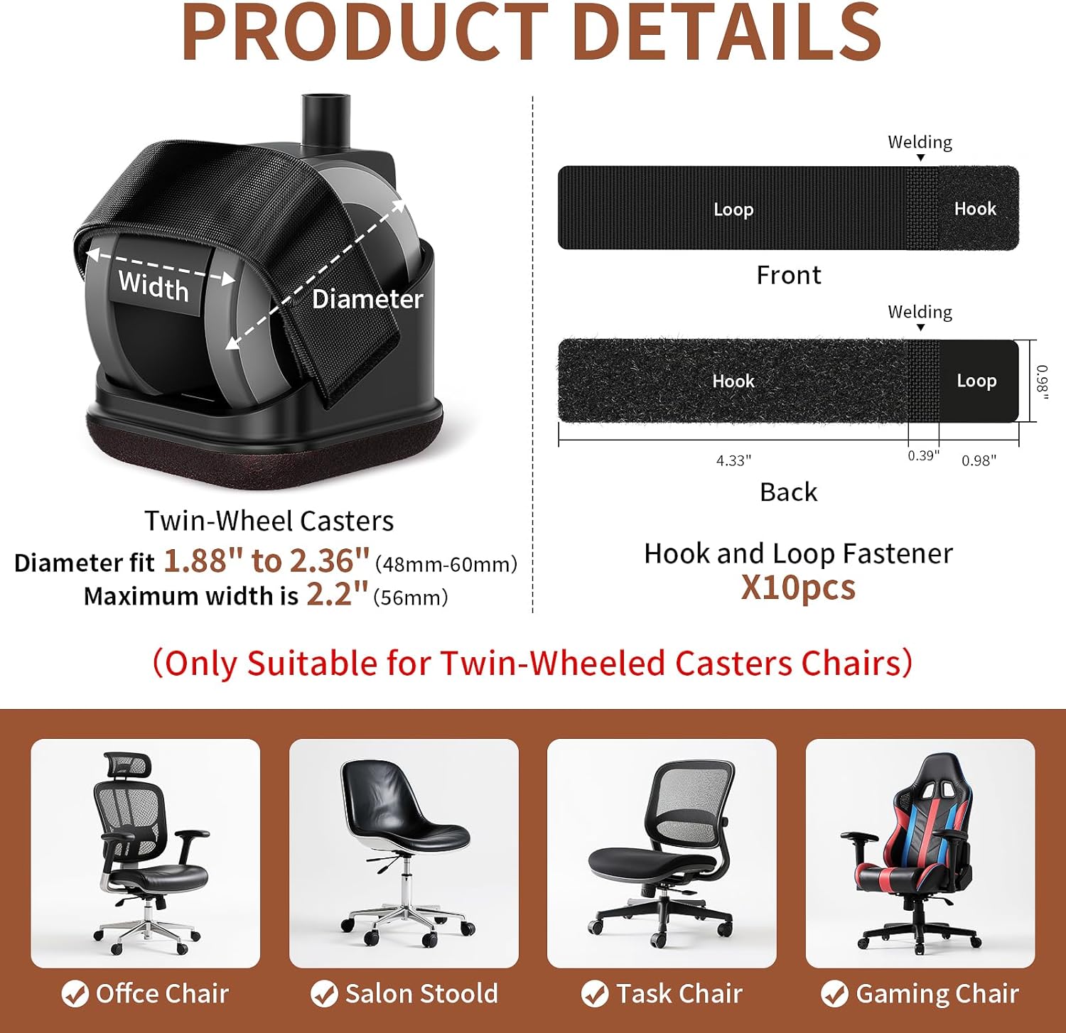 5 Pezzi Protezioni per Gambe d - Furniture Hardware Feet recensione e prezzo
