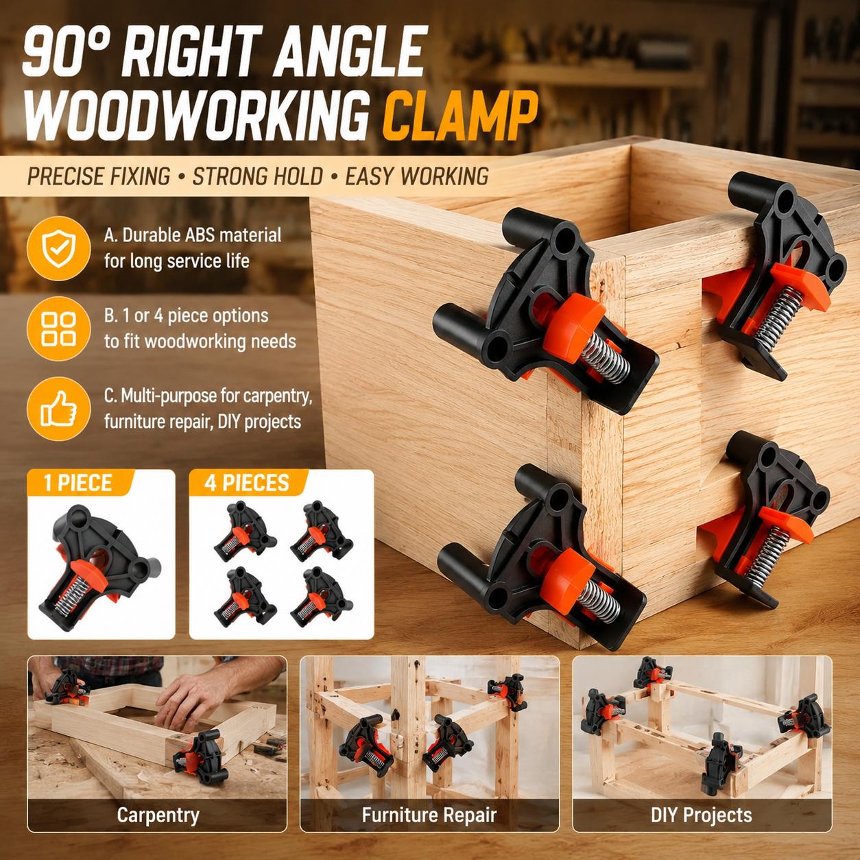 Kit di Morsetti Angolari a 90  - Furniture Hardware Kit recensione e prezzo