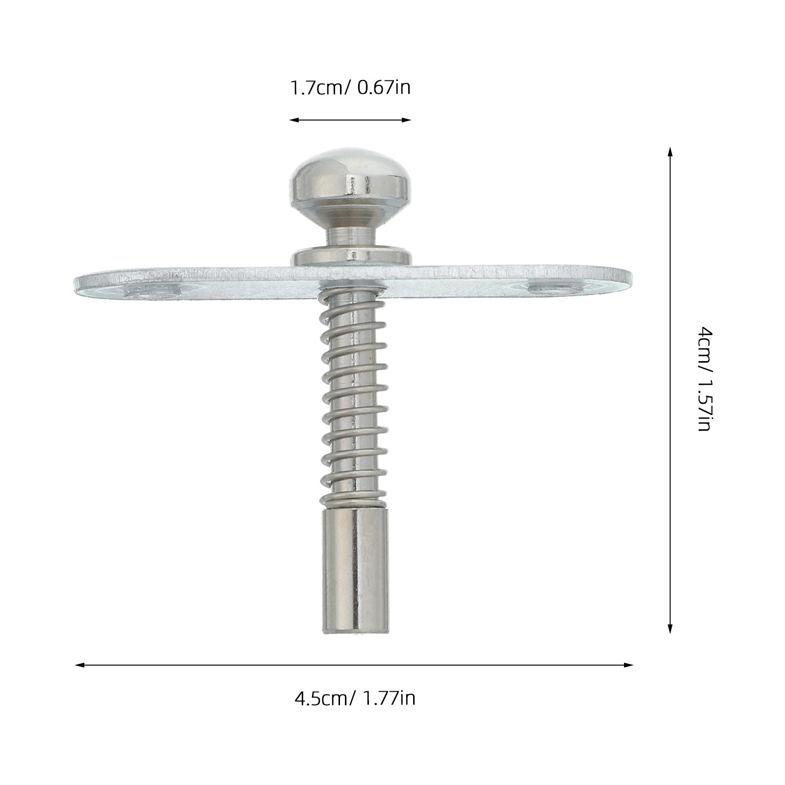 Set di 5 Perni a Molla in Acci - Furniture Hardware Latch recensione e prezzo