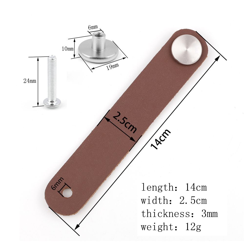 Manopole in pelle Armadietto G - Furniture Hardware In China recensione e prezzo