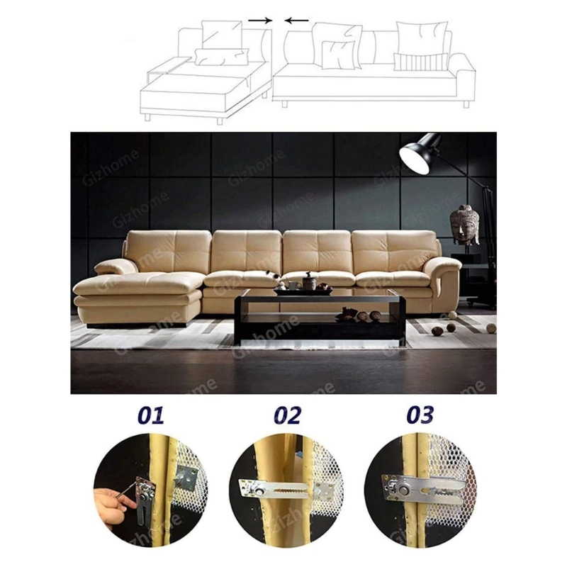 Parti del connettore per divan - Furniture Interlocking Hardware recensione e prezzo
