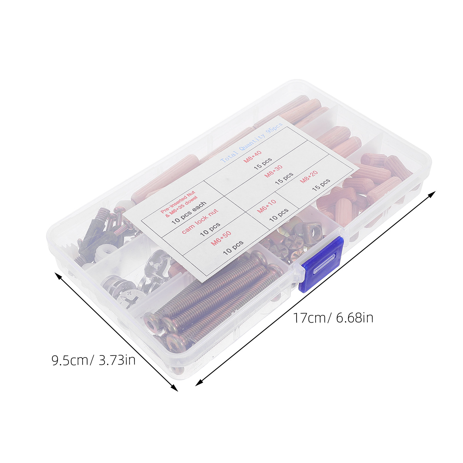 Set di 95 Pezzi di Ferramenta  - Furniture Hardware Kit recensione e prezzo