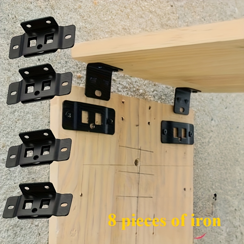 4 set di clip di fissaggio in  - Furniture Hardware Connectors recensione e prezzo