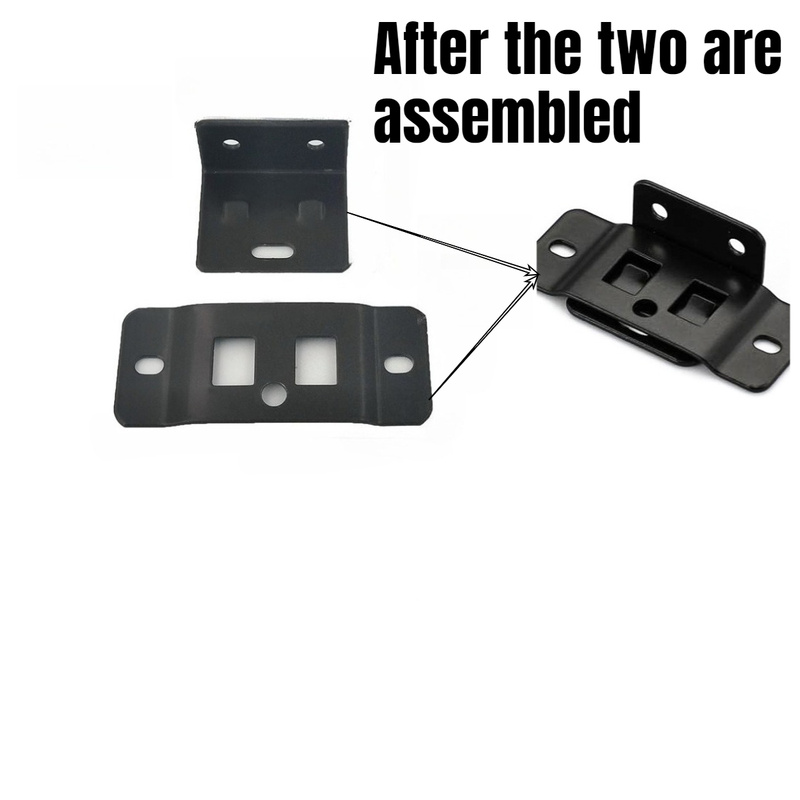 4 set di clip di fissaggio in  - Furniture Hardware Connectors recensione e prezzo